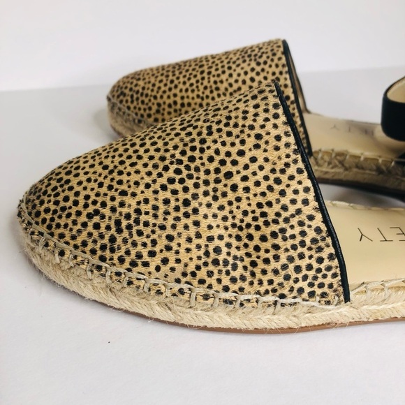 Sole Society Calf Hair Espadrille-Polka Sandals Size: 8M 38.5 - Picture 10 of 16